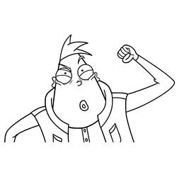Dibujo para colorear: Corneil y Bernie (Dibujos Animados y Series Animadas) #212304 - Dibujos para Colorear e Imprimir Gratis