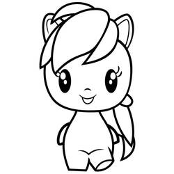 Dibujo para colorear: Cutie Mark Crew (Dibujos Animados y Series Animadas) #197948 - Dibujos para Colorear e Imprimir Gratis
