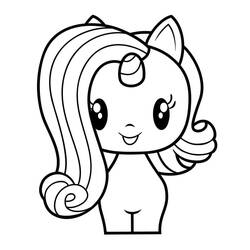 Dibujos para colorear: Cutie Mark Crew - Dibujos para Colorear e Imprimir Gratis