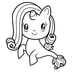 Dibujo para colorear: Cutie Mark Crew (Dibujos Animados y Series Animadas) #197965 - Dibujos para Colorear e Imprimir Gratis