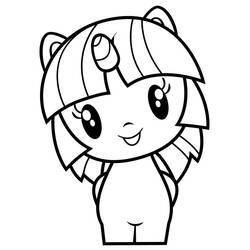 Dibujo para colorear: Cutie Mark Crew (Dibujos Animados y Series Animadas) #197966 - Dibujos para Colorear e Imprimir Gratis