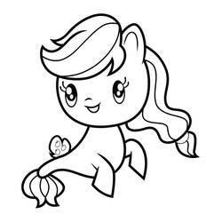 Dibujo para colorear: Cutie Mark Crew (Dibujos Animados y Series Animadas) #197967 - Dibujos para Colorear e Imprimir Gratis