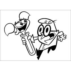 Dibujo para colorear: Dexter Laboratory (Dibujos Animados y Series Animadas) #50599 - Dibujos para Colorear e Imprimir Gratis