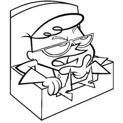 Dibujo para colorear: Dexter Laboratory (Dibujos Animados y Series Animadas) #50616 - Dibujos para Colorear e Imprimir Gratis