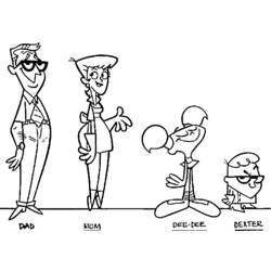 Dibujo para colorear: Dexter Laboratory (Dibujos Animados y Series Animadas) #50622 - Dibujos para Colorear e Imprimir Gratis