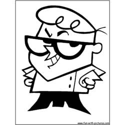 Dibujos para colorear: Dexter Laboratory - Dibujos para Colorear e Imprimir Gratis