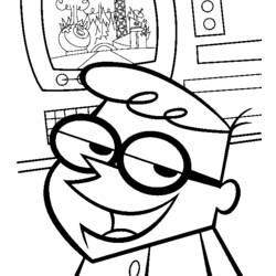 Dibujo para colorear: Dexter Laboratory (Dibujos Animados y Series Animadas) #50659 - Dibujos para Colorear e Imprimir Gratis