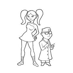 Dibujo para colorear: Dexter Laboratory (Dibujos Animados y Series Animadas) #50661 - Dibujos para Colorear e Imprimir Gratis