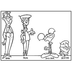 Dibujo para colorear: Dexter Laboratory (Dibujos Animados y Series Animadas) #50662 - Dibujos para Colorear e Imprimir Gratis