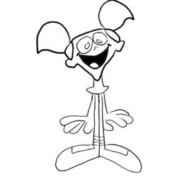 Dibujo para colorear: Dexter Laboratory (Dibujos Animados y Series Animadas) #50665 - Dibujos para Colorear e Imprimir Gratis