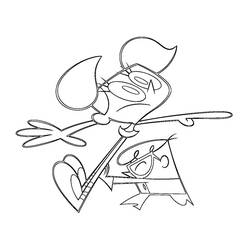 Dibujo para colorear: Dexter Laboratory (Dibujos Animados y Series Animadas) #50680 - Dibujos para Colorear e Imprimir Gratis