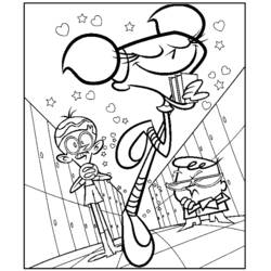 Dibujo para colorear: Dexter Laboratory (Dibujos Animados y Series Animadas) #50709 - Dibujos para Colorear e Imprimir Gratis