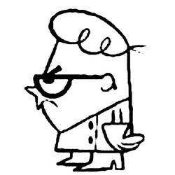 Dibujo para colorear: Dexter Laboratory (Dibujos Animados y Series Animadas) #50716 - Dibujos para Colorear e Imprimir Gratis