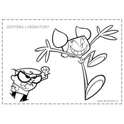 Dibujo para colorear: Dexter Laboratory (Dibujos Animados y Series Animadas) #50718 - Dibujos para Colorear e Imprimir Gratis