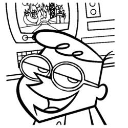 Dibujo para colorear: Dexter Laboratory (Dibujos Animados y Series Animadas) #50721 - Dibujos para Colorear e Imprimir Gratis