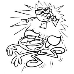 Dibujo para colorear: Dexter Laboratory (Dibujos Animados y Series Animadas) #50736 - Dibujos para Colorear e Imprimir Gratis