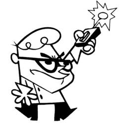 Dibujo para colorear: Dexter Laboratory (Dibujos Animados y Series Animadas) #50744 - Dibujos para Colorear e Imprimir Gratis