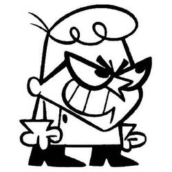 Dibujo para colorear: Dexter Laboratory (Dibujos Animados y Series Animadas) #50748 - Dibujos para Colorear e Imprimir Gratis