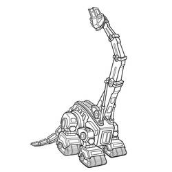 Dibujo para colorear: Dinotrux (Dibujos Animados y Series Animadas) #196501 - Dibujos para Colorear e Imprimir Gratis