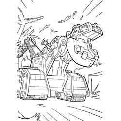 Dibujo para colorear: Dinotrux (Dibujos Animados y Series Animadas) #196502 - Dibujos para Colorear e Imprimir Gratis