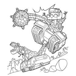 Dibujo para colorear: Dinotrux (Dibujos Animados y Series Animadas) #196505 - Dibujos para Colorear e Imprimir Gratis