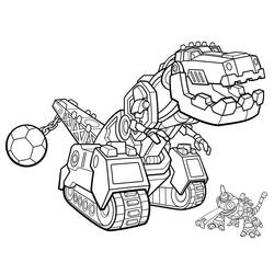 Dibujo para colorear: Dinotrux (Dibujos Animados y Series Animadas) #196510 - Dibujos para Colorear e Imprimir Gratis