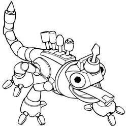 Dibujo para colorear: Dinotrux (Dibujos Animados y Series Animadas) #196512 - Dibujos para Colorear e Imprimir Gratis