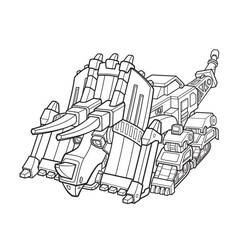 Dibujo para colorear: Dinotrux (Dibujos Animados y Series Animadas) #196513 - Dibujos para Colorear e Imprimir Gratis