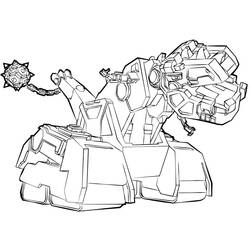 Dibujo para colorear: Dinotrux (Dibujos Animados y Series Animadas) #196514 - Dibujos para Colorear e Imprimir Gratis