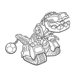 Dibujo para colorear: Dinotrux (Dibujos Animados y Series Animadas) #196518 - Dibujos para Colorear e Imprimir Gratis