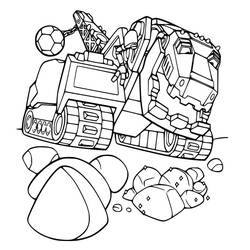 Dibujos para colorear: Dinotrux - Dibujos para Colorear e Imprimir Gratis