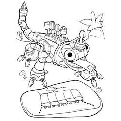 Dibujo para colorear: Dinotrux (Dibujos Animados y Series Animadas) #196522 - Dibujos para Colorear e Imprimir Gratis