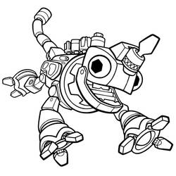 Dibujo para colorear: Dinotrux (Dibujos Animados y Series Animadas) #196523 - Dibujos para Colorear e Imprimir Gratis