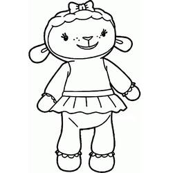 Dibujo para colorear: Doc McStuffins (Dibujos Animados y Series Animadas) #187210 - Dibujos para Colorear e Imprimir Gratis