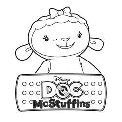 Dibujo para colorear: Doc McStuffins (Dibujos Animados y Series Animadas) #187215 - Dibujos para Colorear e Imprimir Gratis