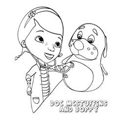 Dibujo para colorear: Doc McStuffins (Dibujos Animados y Series Animadas) #187222 - Dibujos para Colorear e Imprimir Gratis