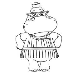 Dibujo para colorear: Doc McStuffins (Dibujos Animados y Series Animadas) #187232 - Dibujos para Colorear e Imprimir Gratis