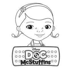 Dibujo para colorear: Doc McStuffins (Dibujos Animados y Series Animadas) #187235 - Dibujos para Colorear e Imprimir Gratis