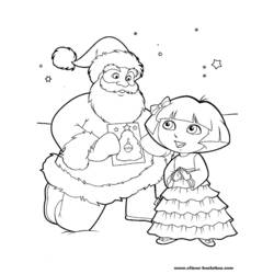 Dibujo para colorear: Dora la Exploradora (Dibujos Animados y Series Animadas) #29723 - Dibujos para Colorear e Imprimir Gratis