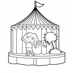 Dibujo para colorear: Dora la Exploradora (Dibujos Animados y Series Animadas) #29787 - Dibujos para Colorear e Imprimir Gratis
