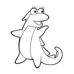 Dibujo Dora la Exploradora (Dibujos Animados y Series Animadas) #29877 para imprimir y colorear