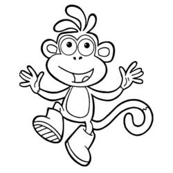 Dibujo Dora la Exploradora (Dibujos Animados y Series Animadas) #30017 para imprimir y colorear