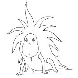 Dibujos para colorear: Dragon Princess - Dibujos para Colorear e Imprimir Gratis