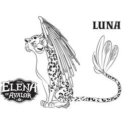 Dibujo para colorear: Elena de Ávalor (Dibujos Animados y Series Animadas) #187245 - Dibujos para Colorear e Imprimir Gratis