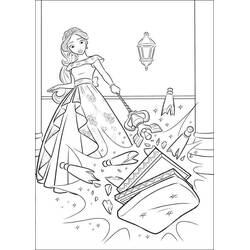 Dibujo para colorear: Elena de Ávalor (Dibujos Animados y Series Animadas) #187257 - Dibujos para Colorear e Imprimir Gratis