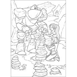 Dibujo para colorear: Elena de Ávalor (Dibujos Animados y Series Animadas) #187262 - Dibujos para Colorear e Imprimir Gratis