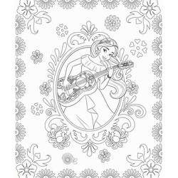 Dibujo para colorear: Elena de Ávalor (Dibujos Animados y Series Animadas) #187274 - Dibujos para Colorear e Imprimir Gratis