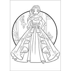 Dibujo para colorear: Elena de Ávalor (Dibujos Animados y Series Animadas) #187277 - Dibujos para Colorear e Imprimir Gratis