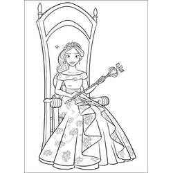 Dibujo para colorear: Elena de Ávalor (Dibujos Animados y Series Animadas) #187279 - Dibujos para Colorear e Imprimir Gratis