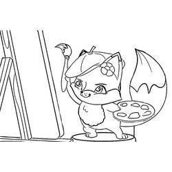 Dibujo para colorear: Enchantimals (Dibujos Animados y Series Animadas) #186387 - Dibujos para Colorear e Imprimir Gratis